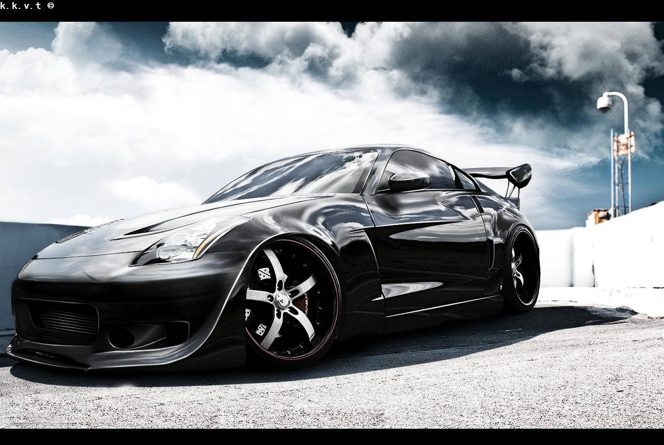 Feel the Speed With a Nissan 350z Wallpaper