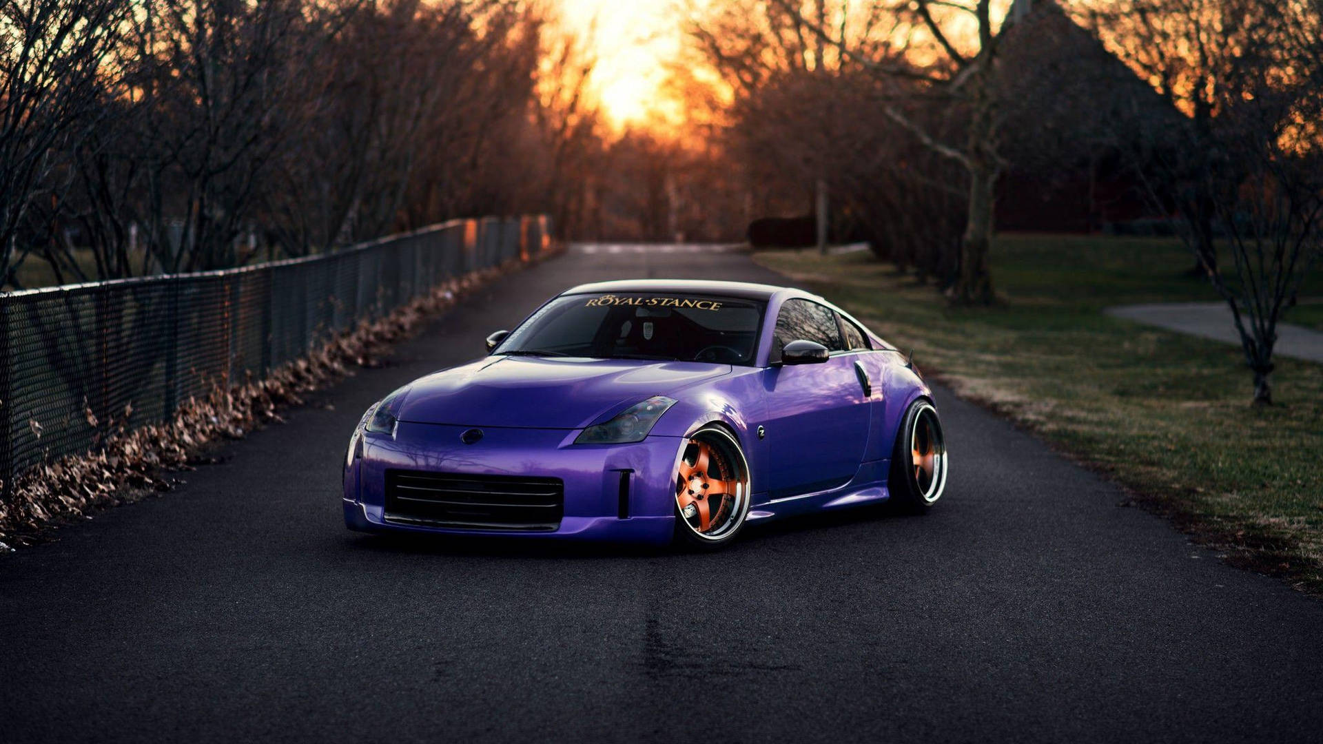Unleash the Power of the Nissan 350Z Wallpaper