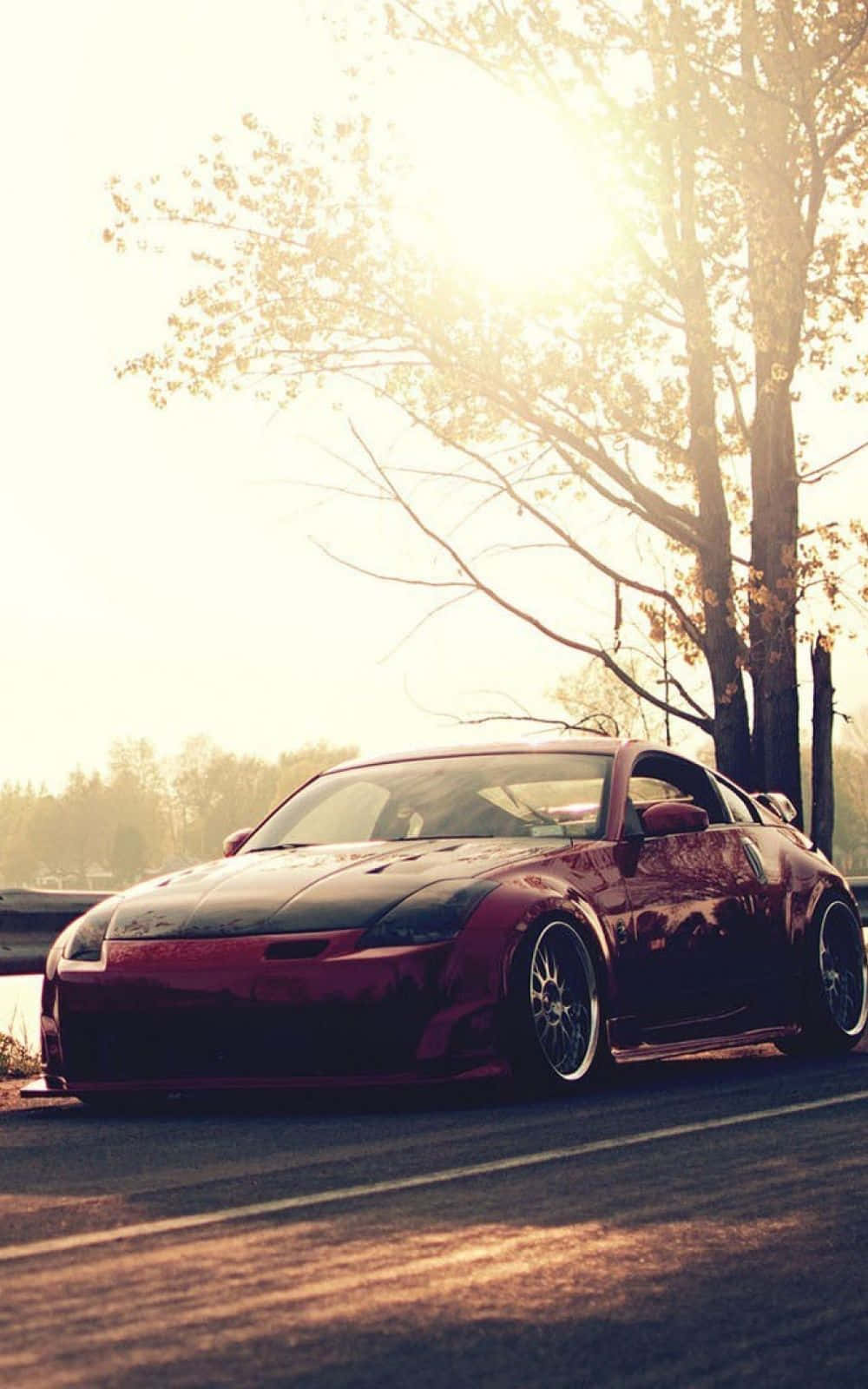 Road trip ready with the Nissan 350z. Wallpaper