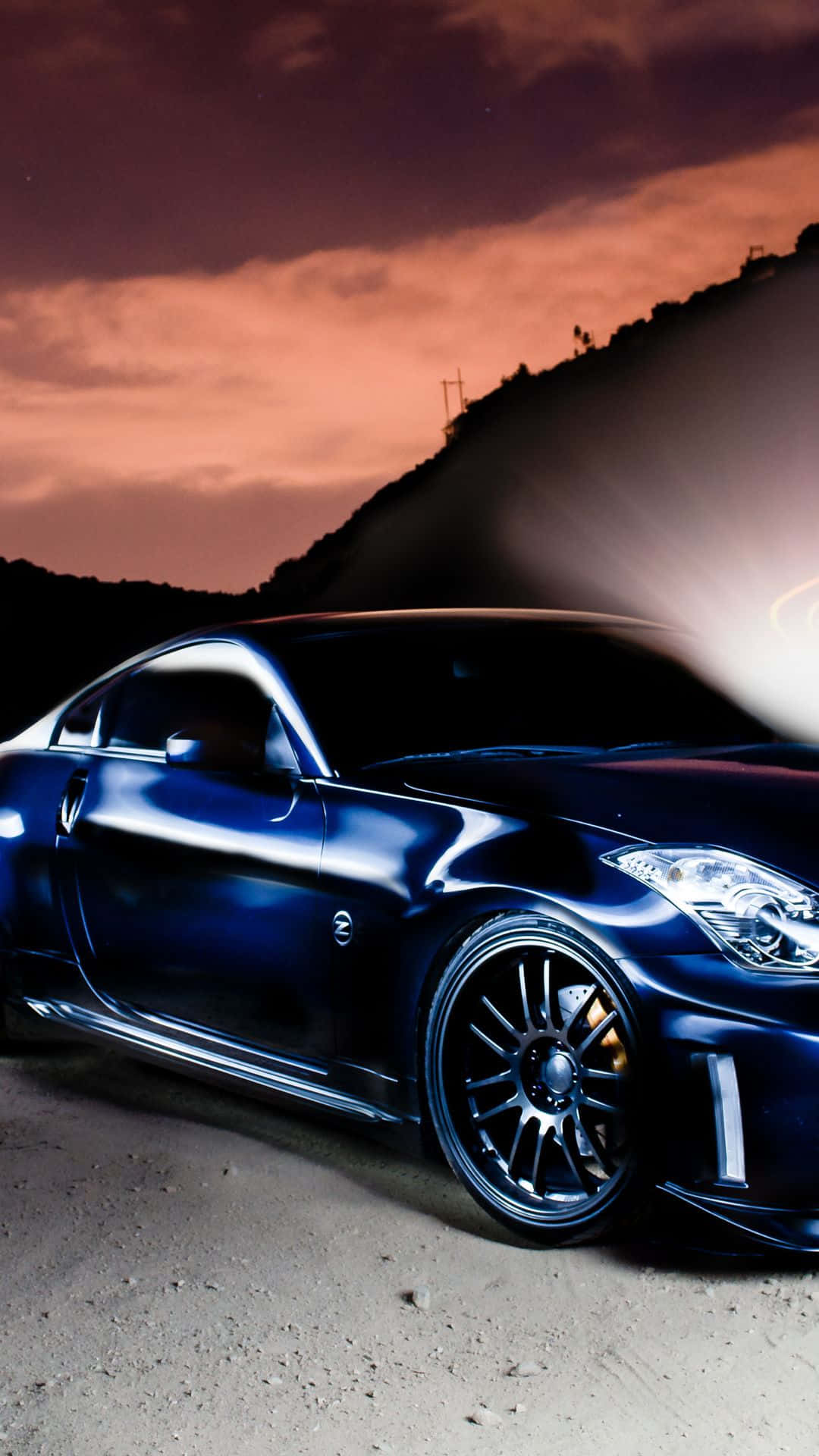Kør Nissan 350z Experience forskelligt med et nyt iPhone tapet. Wallpaper