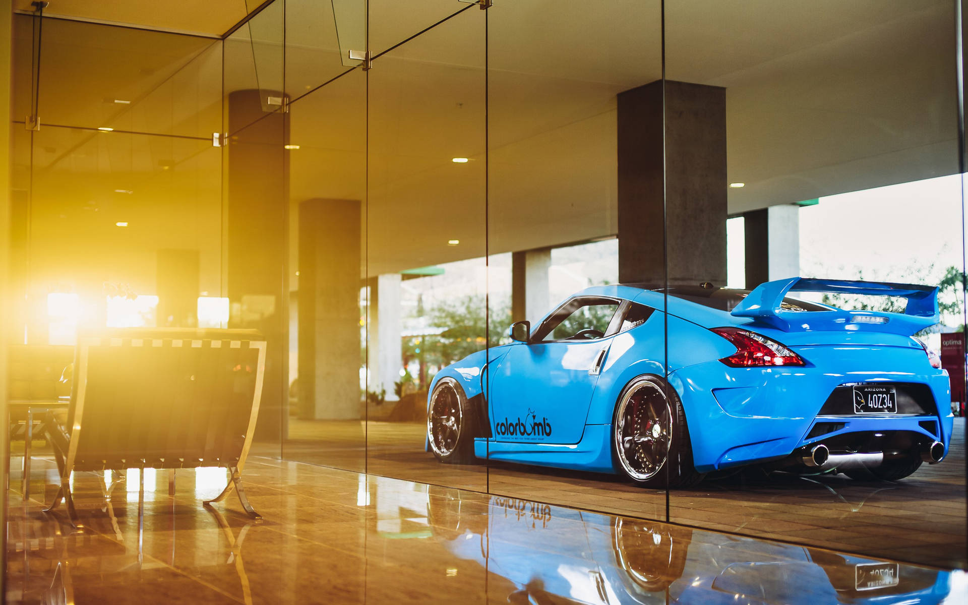 "Nissan 370Z - Thrill of the Road" Wallpaper