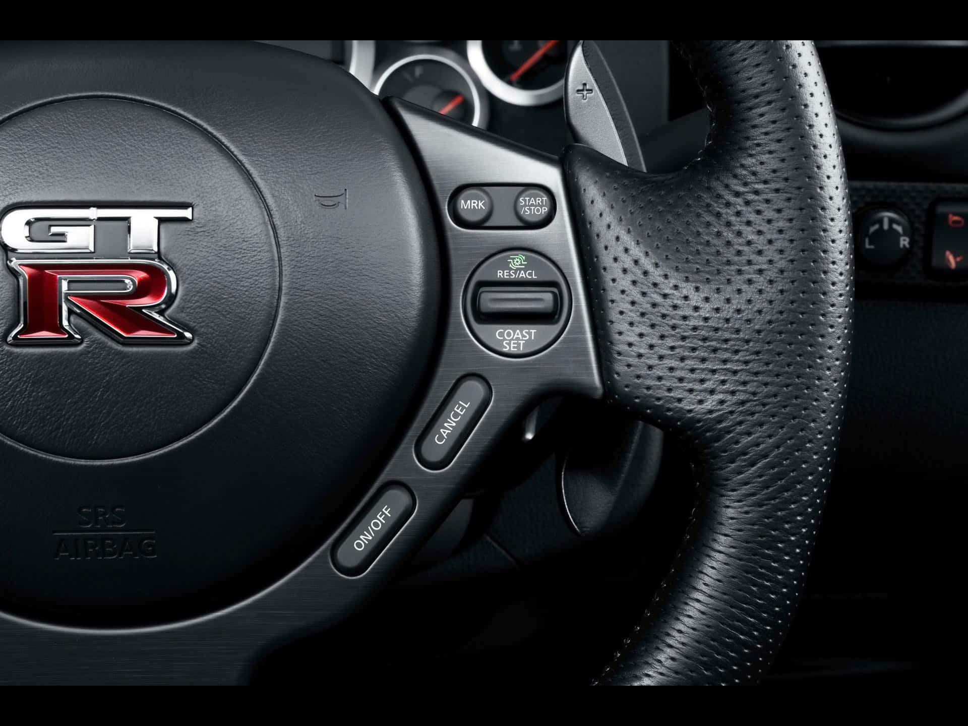 Nissan G T R Steering Wheel Wallpaper