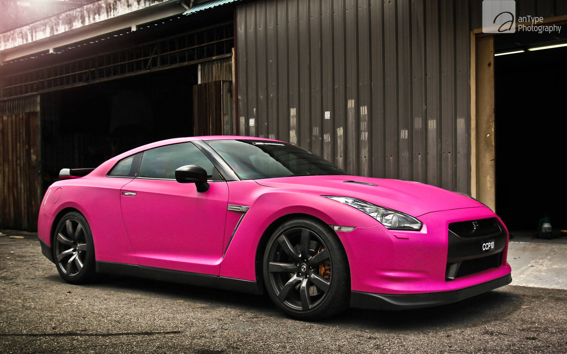 Nissan Gt R Custom Pink Paint