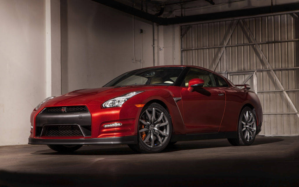 Nissan Gt R Red Cherry Paint