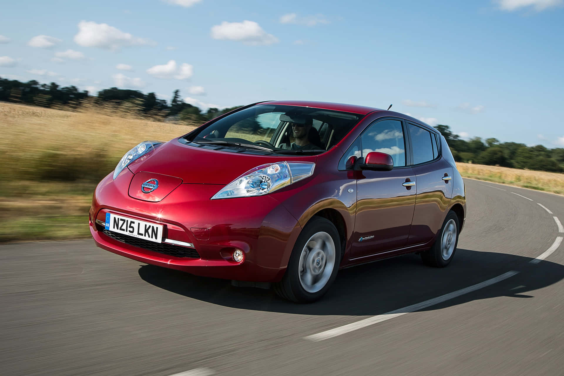 Nissan Leaf - The Future Of Sustainability Wallpaper
