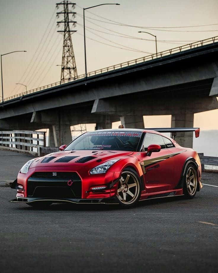 Red Nissan R35 Gtr Picture