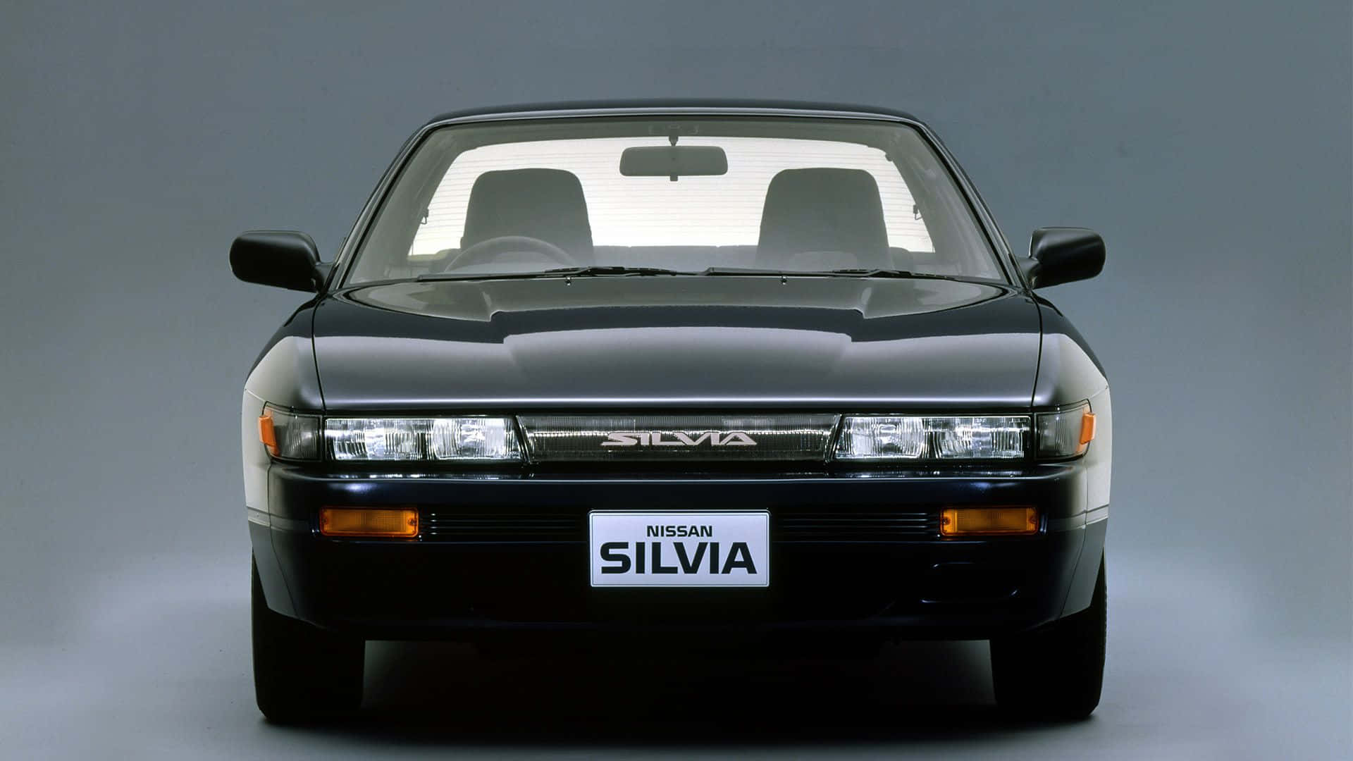 Black Nissan Silvia S13 Wallpaper