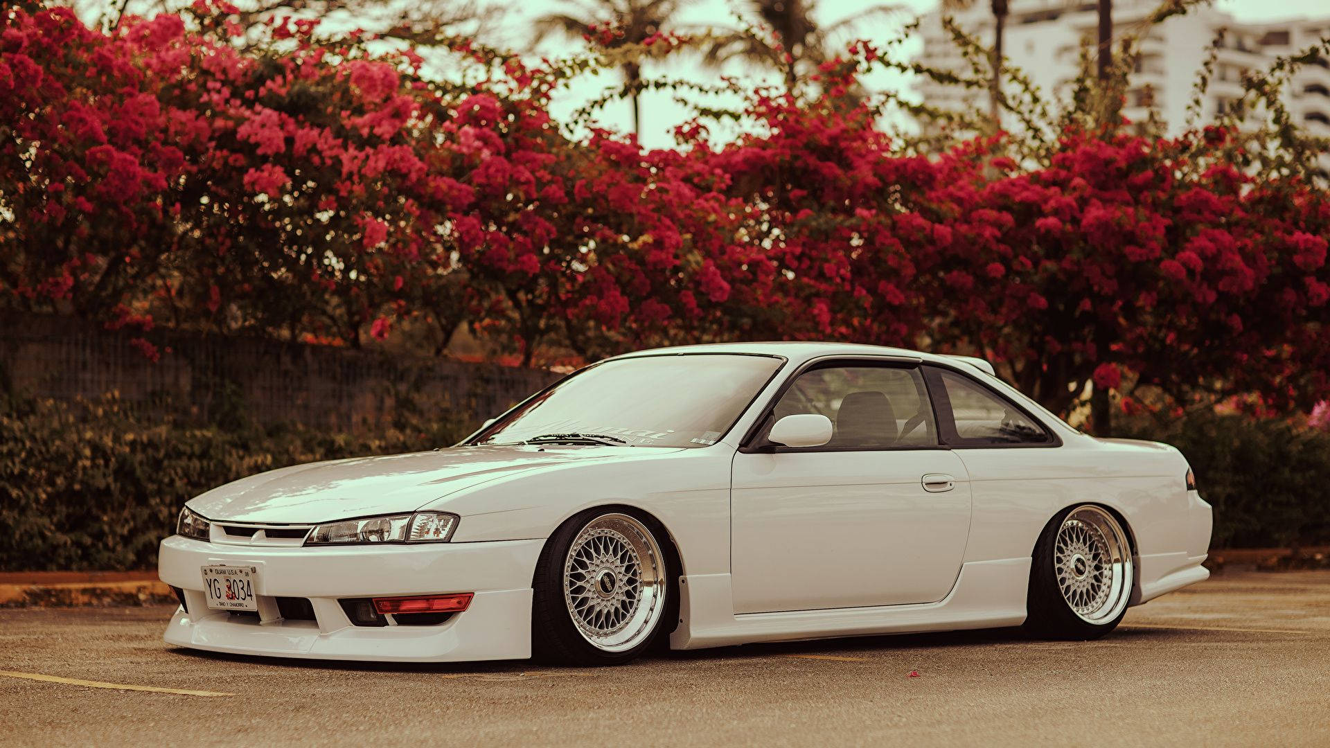 Experience raw power with the Nissan Silvia S14 Wallpaper