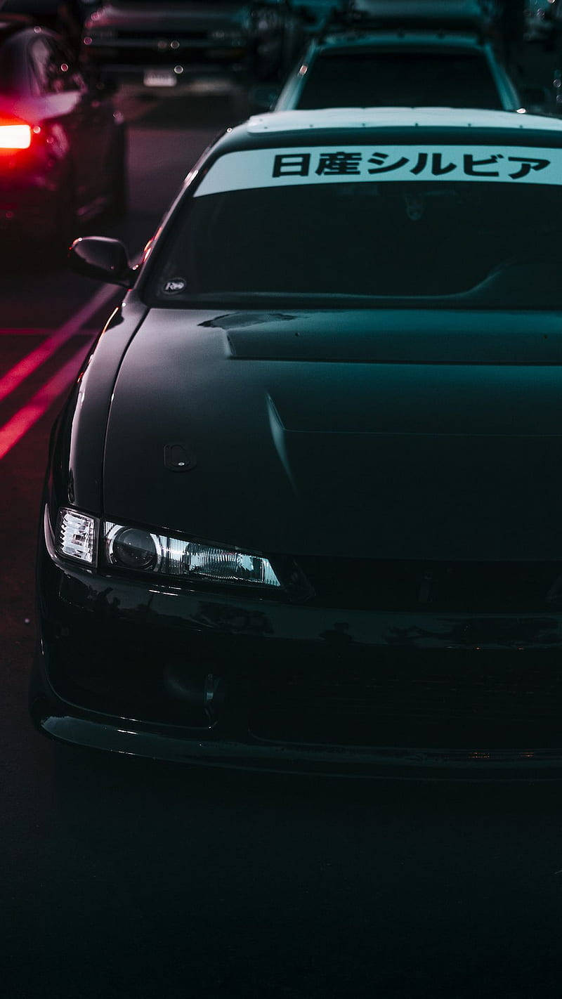 Nissan's classic Silvia S14 - A Timeless Beauty Wallpaper