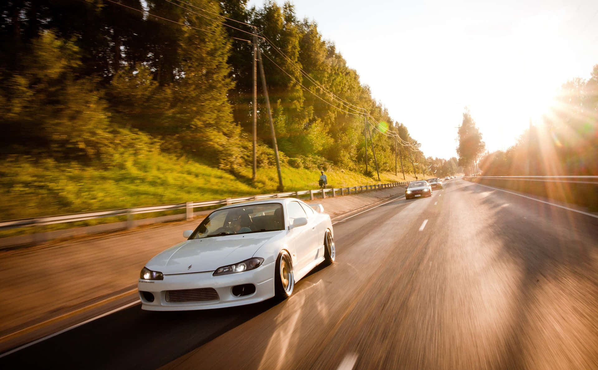 The Iconic Nissan Silvia S15 Wallpaper