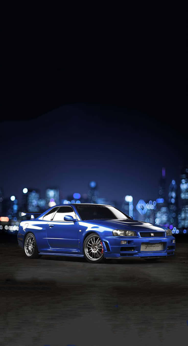 "A Nissan Skyline in the palm of your hand" Wallpaper