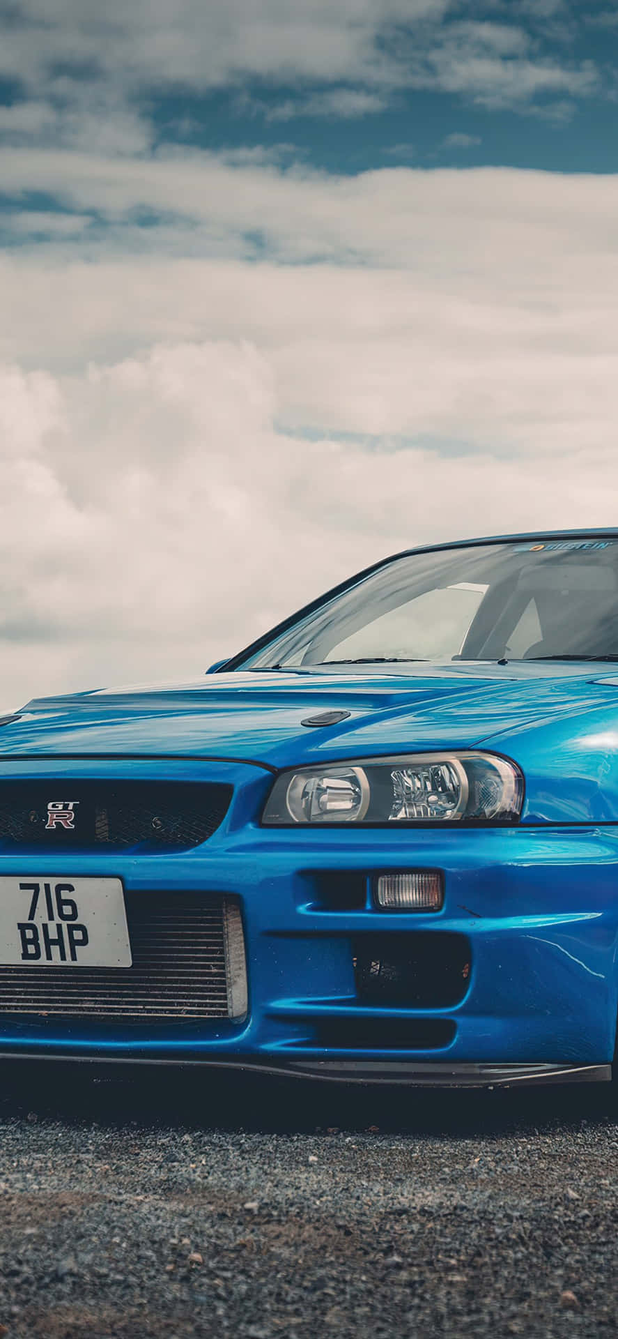 "Speed, power, and elegance all in one – The Nissan Skyline" Wallpaper
