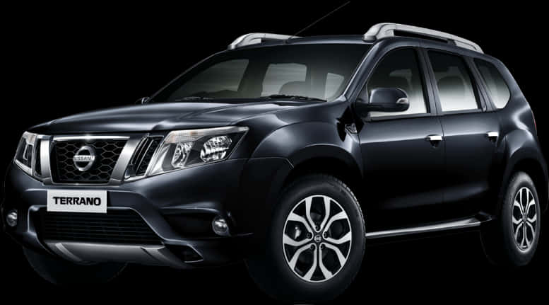 Nissan Terrano S U V Black Edition PNG