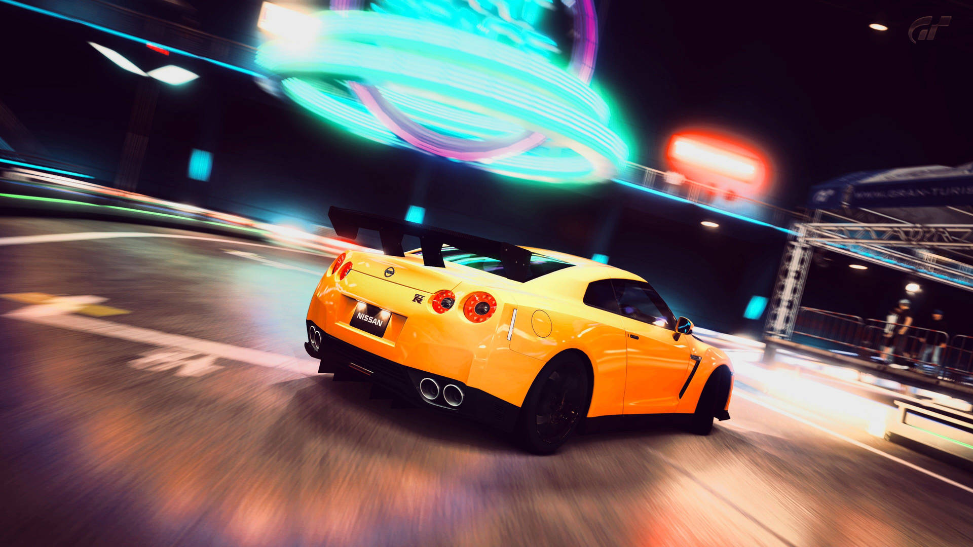 Nissan Yellow Gtr