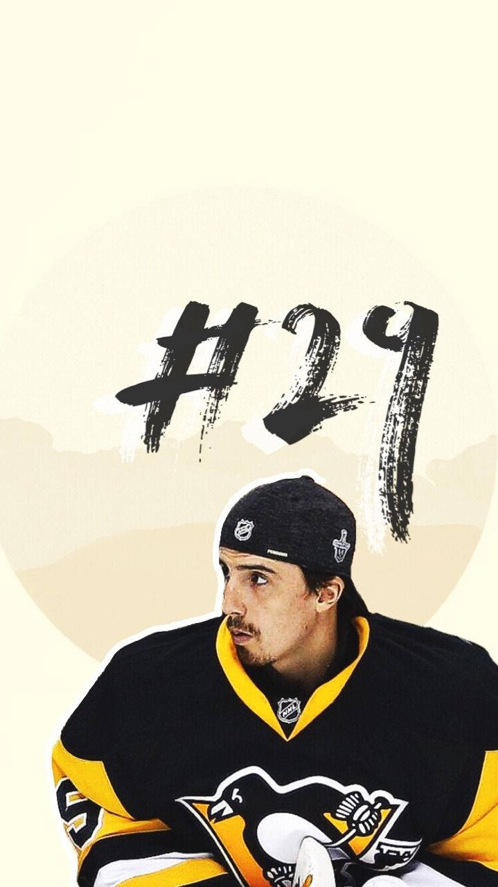 - Numero 29 Pittsburgh Penguins Marc Andre Fleury Sfondo