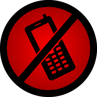 No Cell Phone Sign PNG