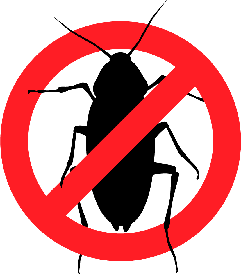 No Cockroach Sign PNG