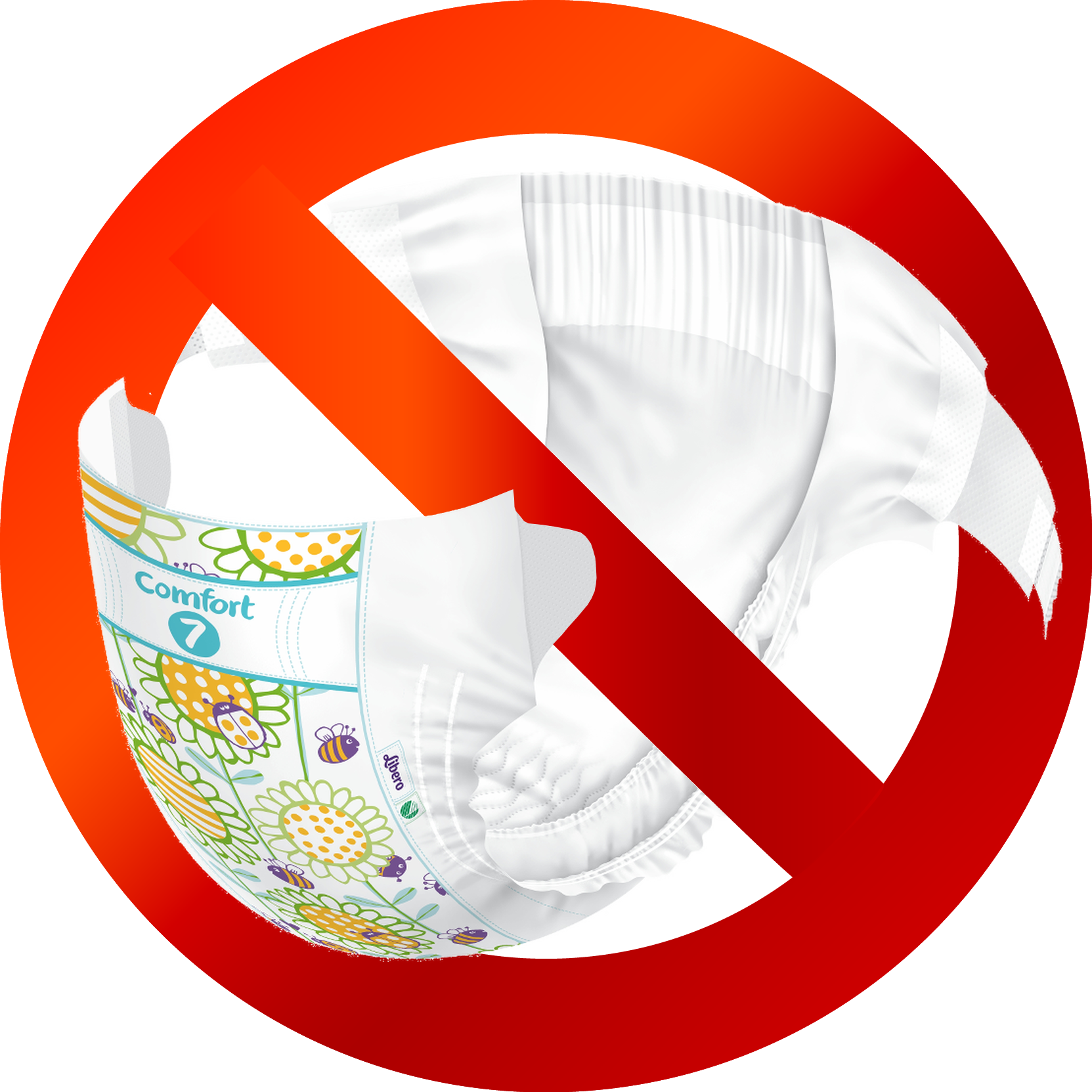 Download No Diapers Allowed Sign