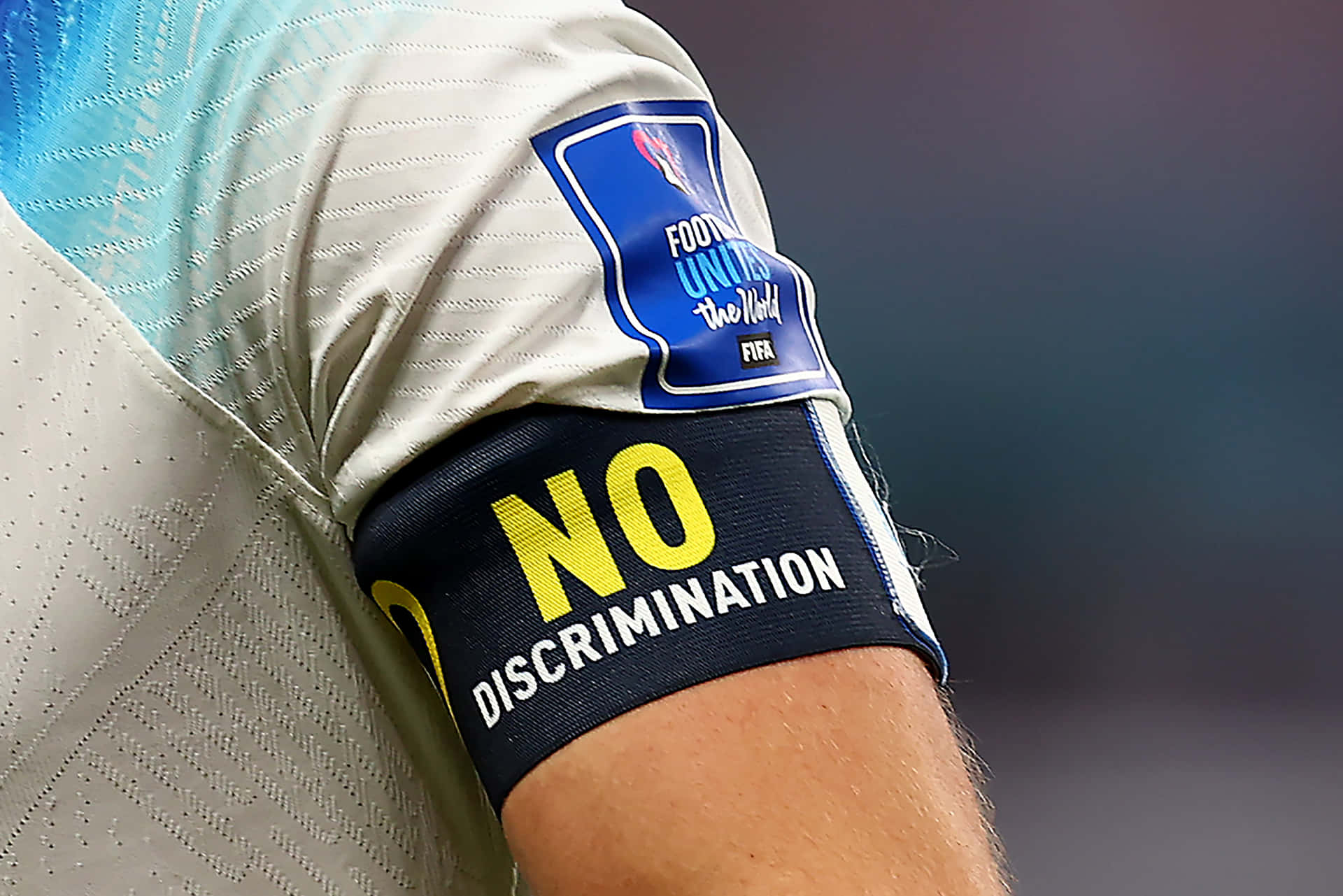No Discrimination Captain Armband Soccer Wallpaper