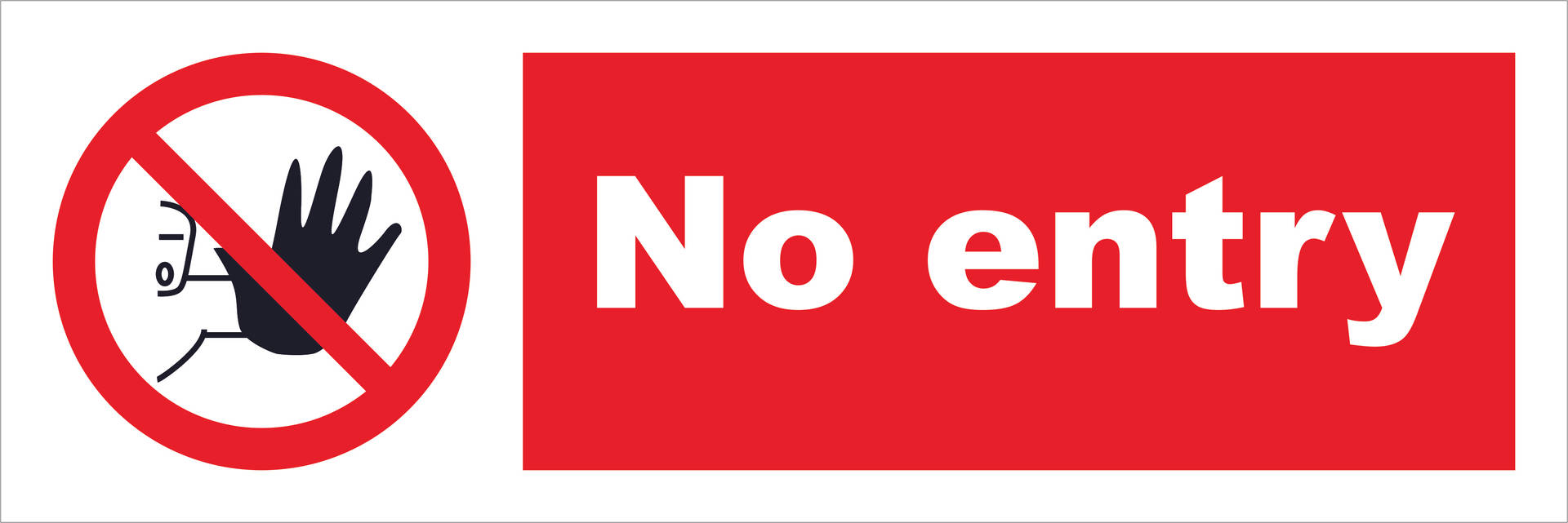No Entry Symbol Wallpaper