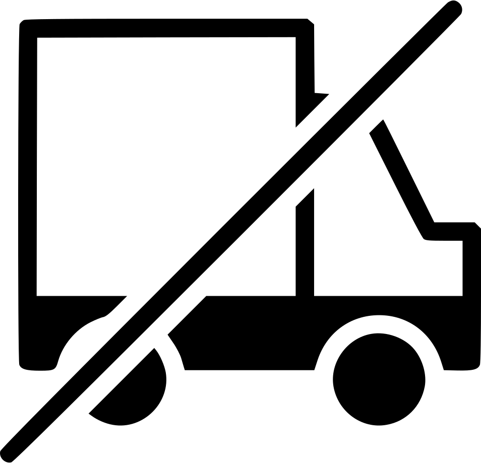 No Entryfor Trucks Sign Icon PNG