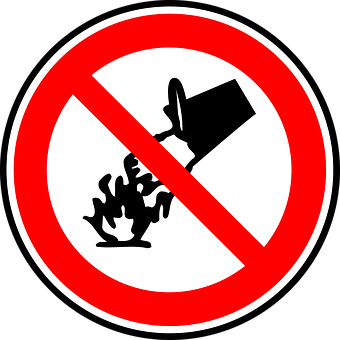 No Flammable Liquids Sign PNG
