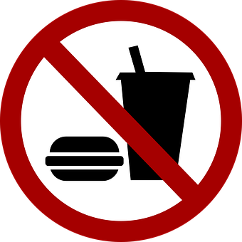 No Foodand Drink Sign PNG