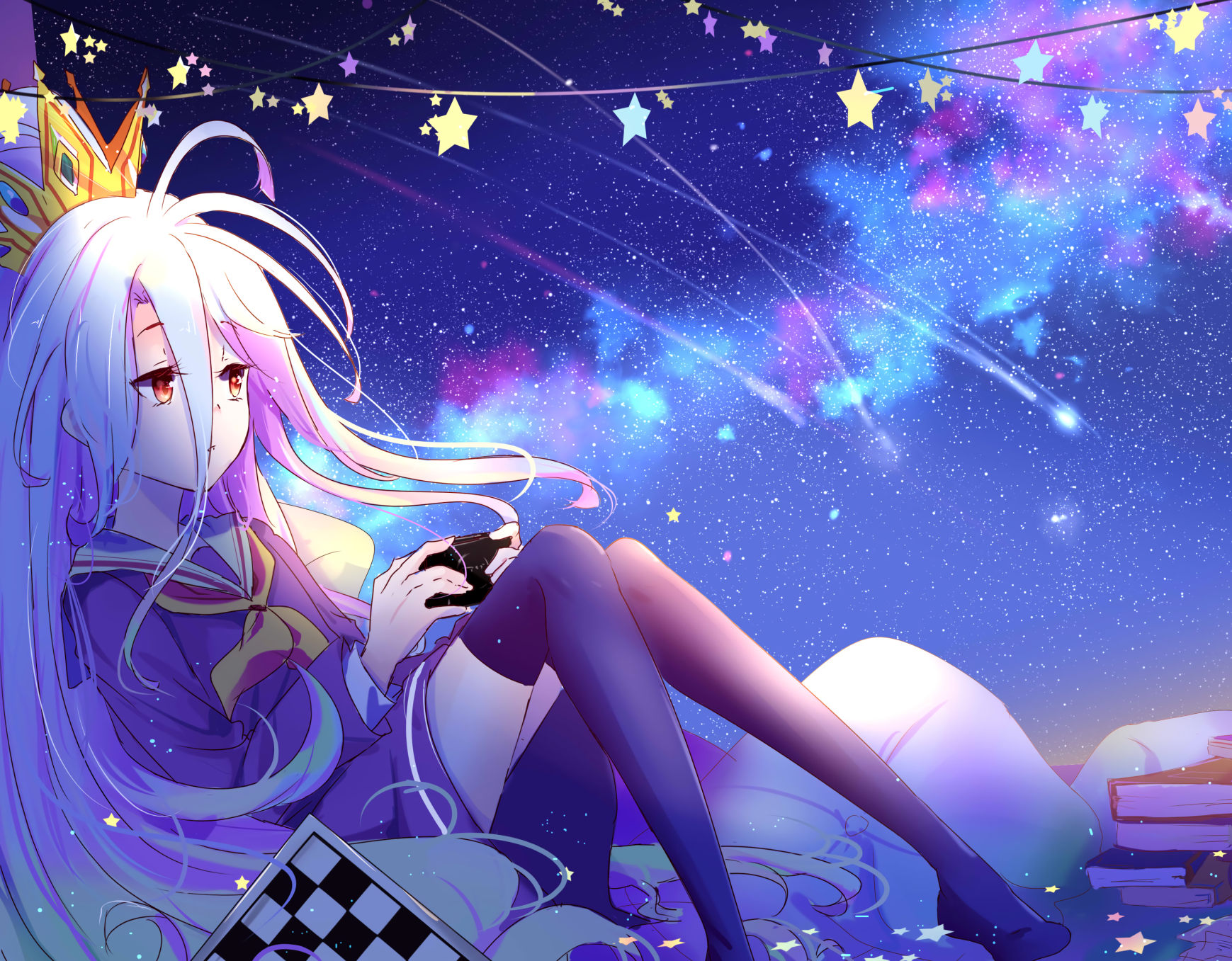 Join Sora and Shiro on their quest to be the best gamers in No Game No Life
