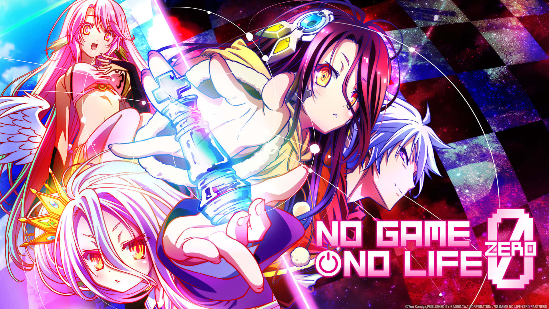 Ingengame No Life Zero Anime Girls-bild.