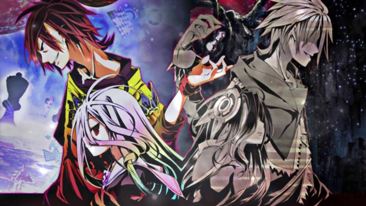 No game No life Zero Shiro and Sora