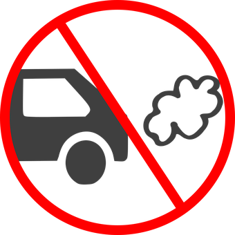 Download No Idling Zone Sign | Wallpapers.com