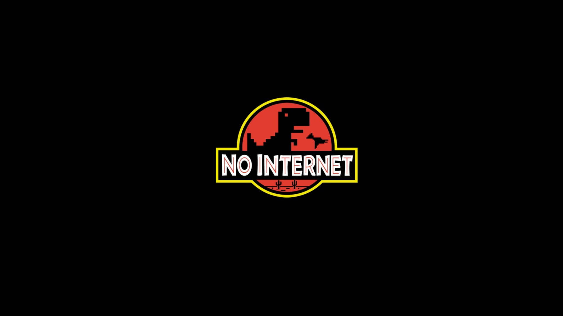 No Internet Jurassic Park Dank Meme wallpaper