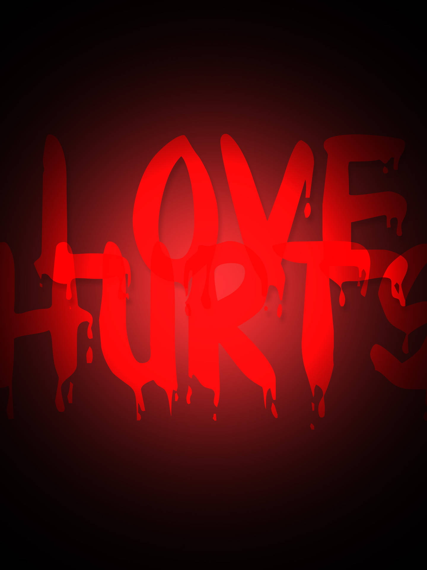 No Love Bloody Love Hurts Wallpaper