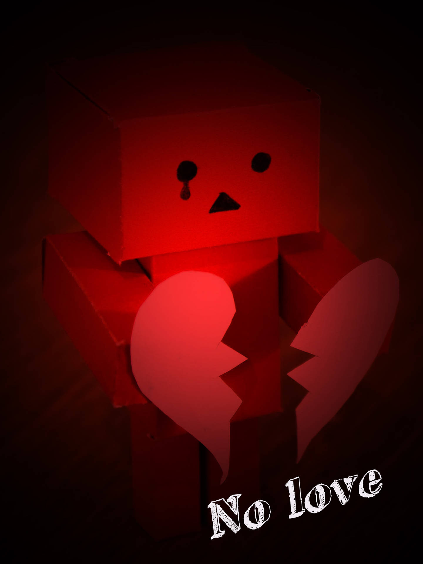 No Love Crying Danbo Background