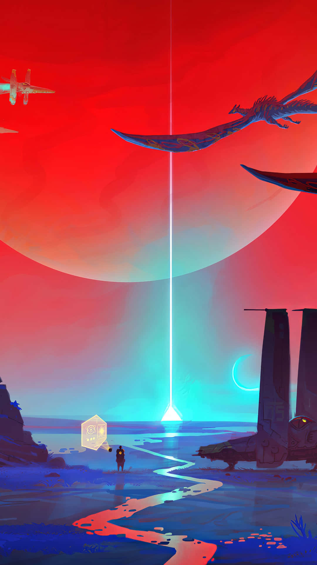 Explore the universe on your phone with No Man’s Sky Wallpaper