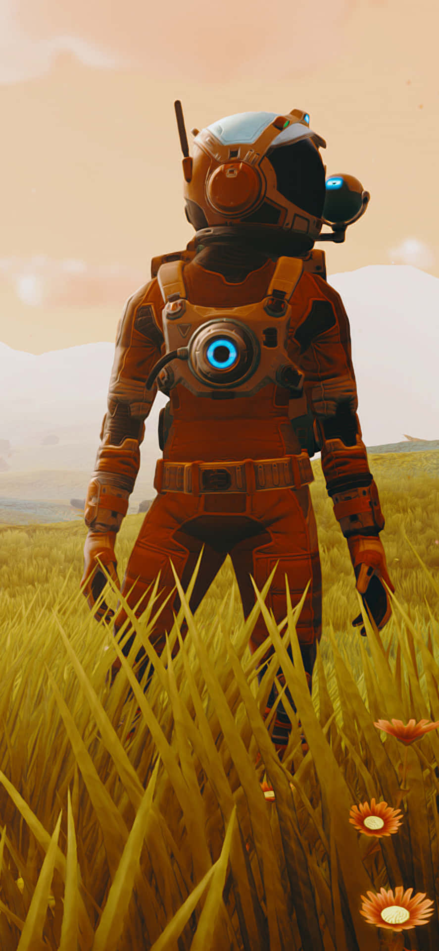Unlock Mysteries Of The Cosmos With No Mans Sky Phone Wallpaper