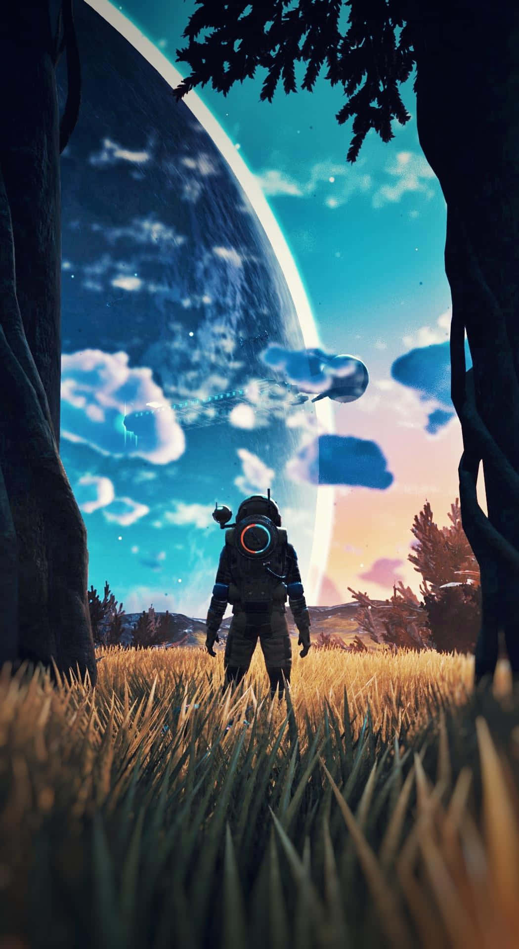 Choose the path less traveled in No Man's Sky Wallpaper