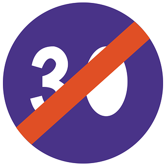 No Number Three Sign PNG