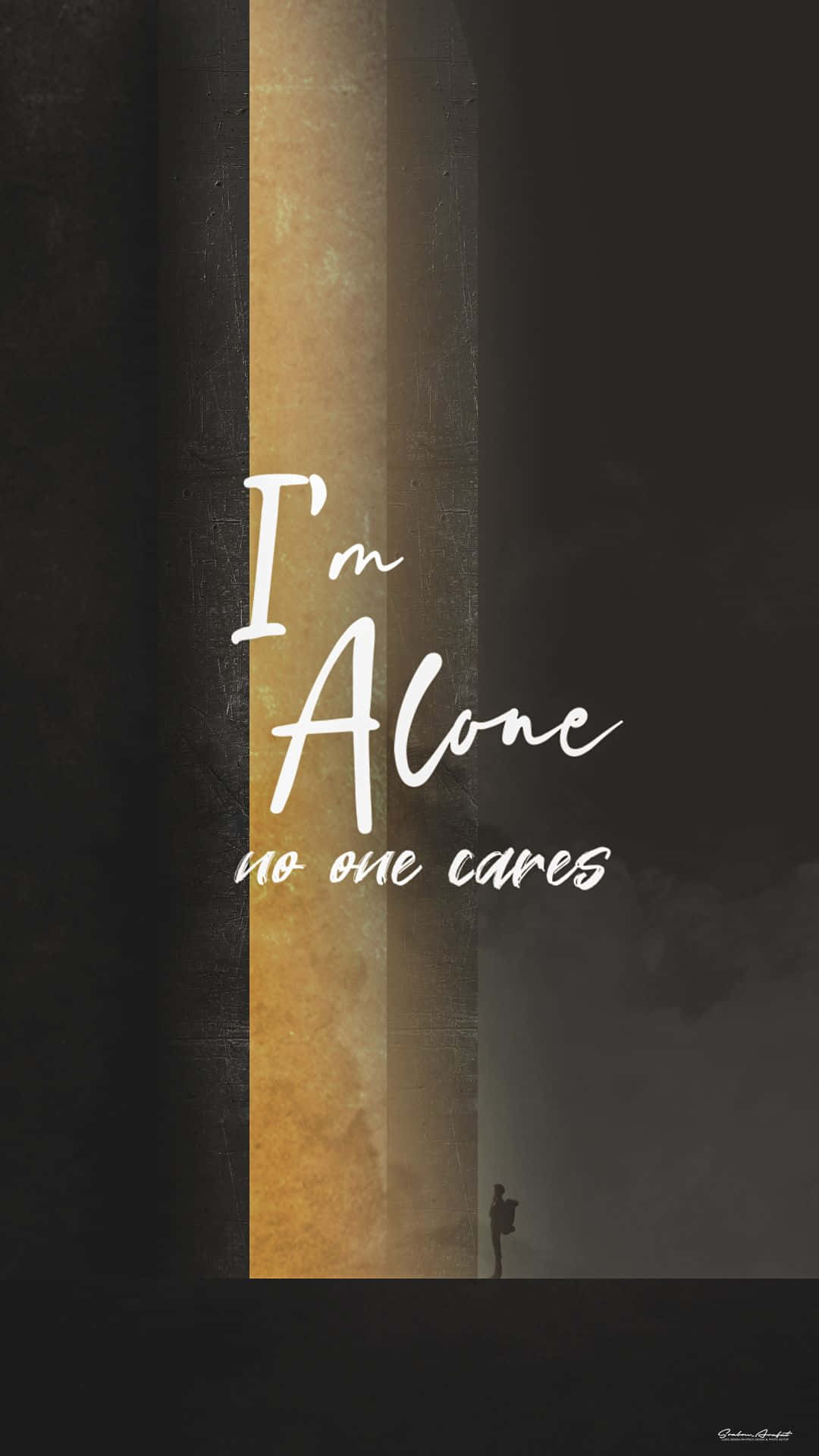 I Am Alone No One Cares - I Am Alone No One Cares Wallpaper