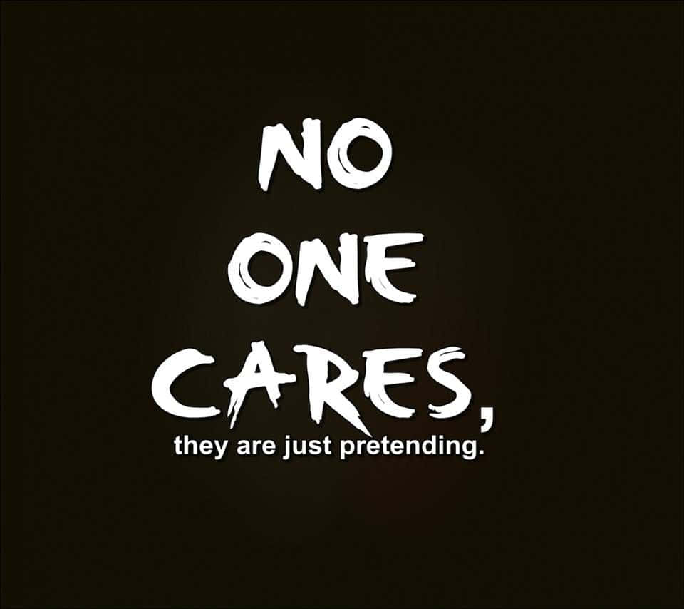 who cares quotes