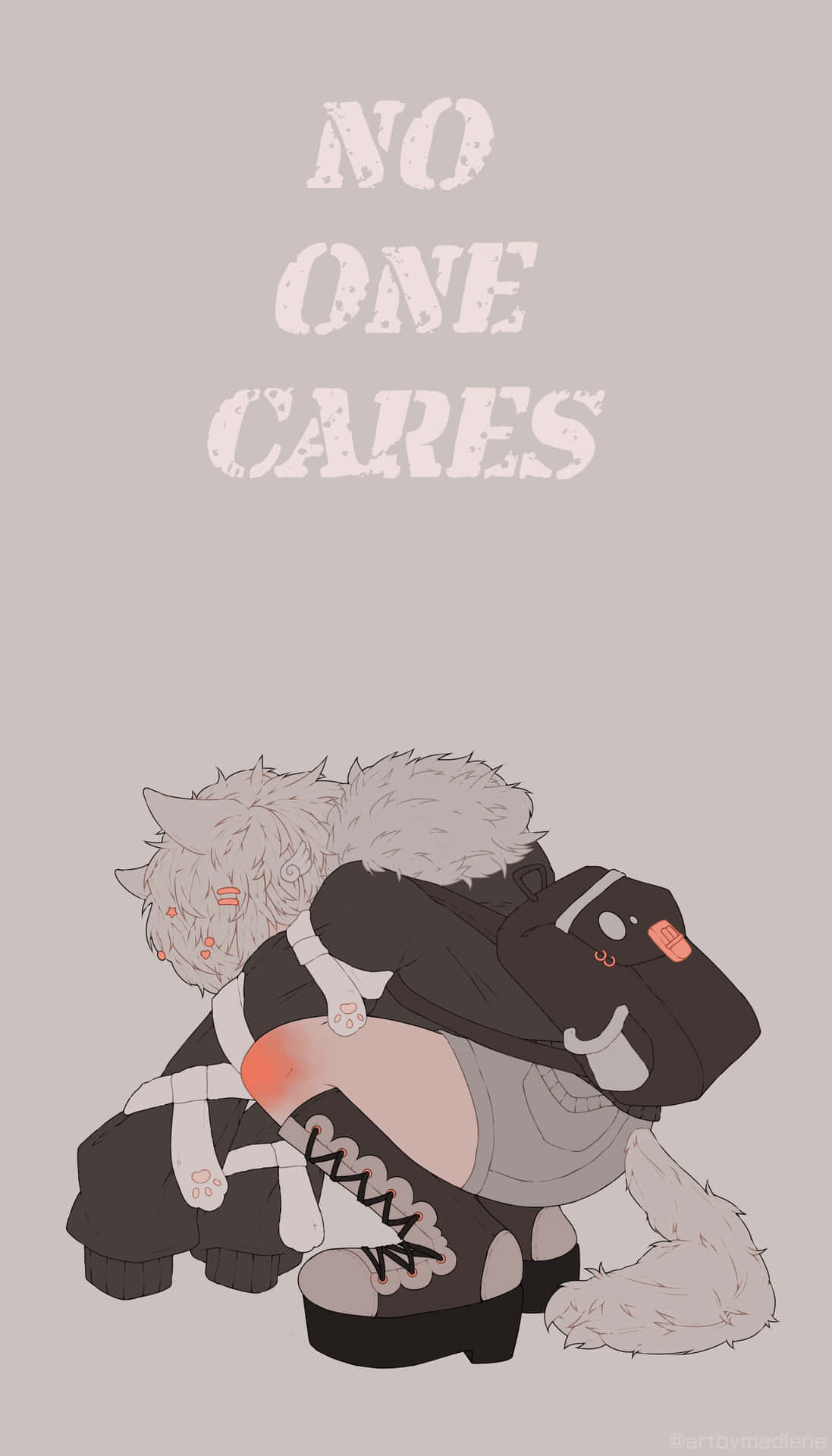 No One Cares By Sasuke Sasuke Wallpaper