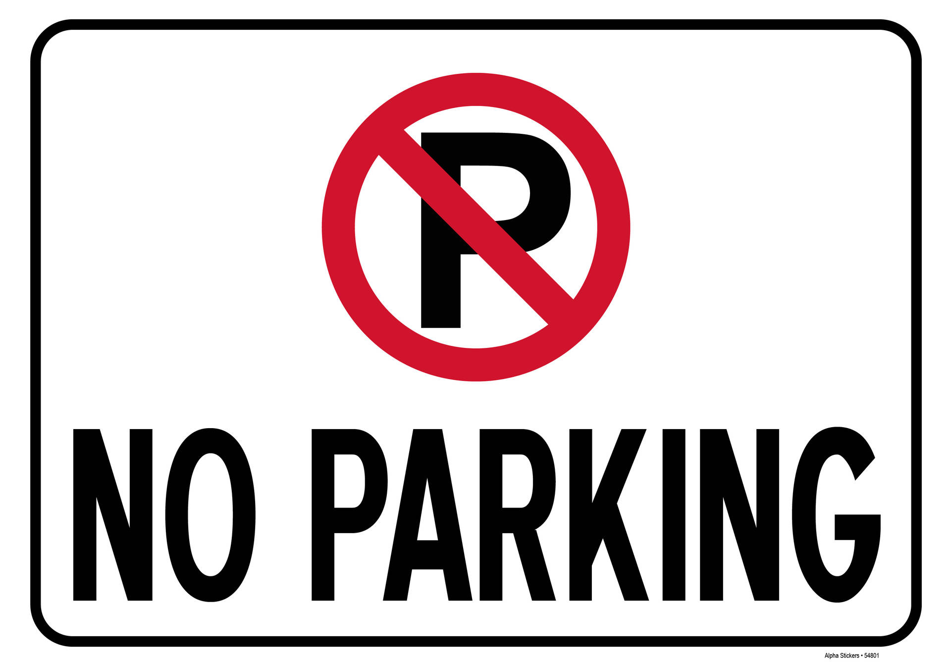 No Parking Sign Wallpaper