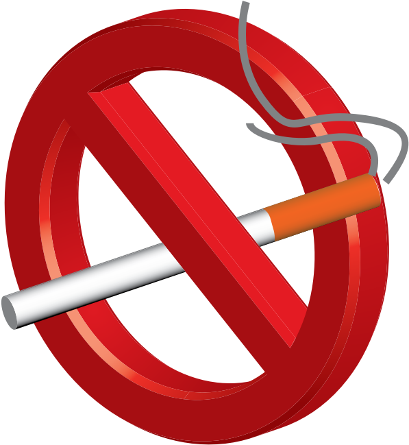 No Smoking Sign Graphic PNG