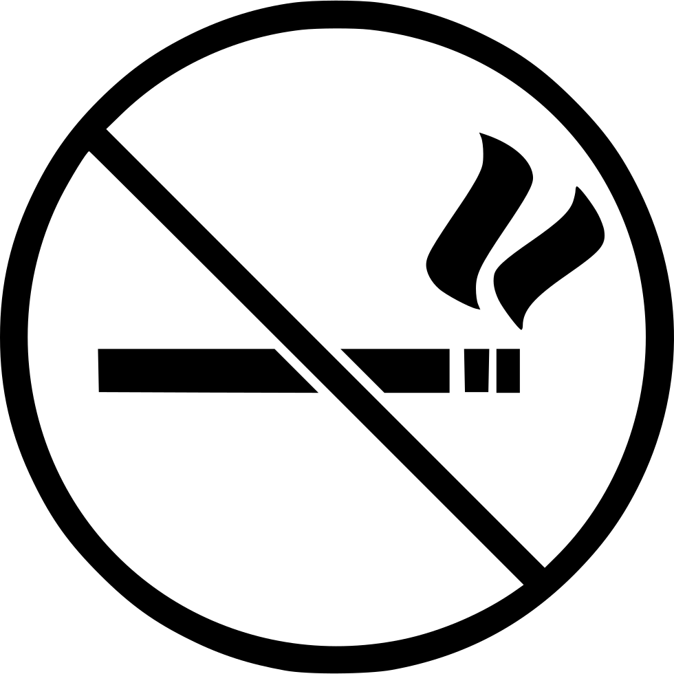 No Smoking Sign Graphic PNG