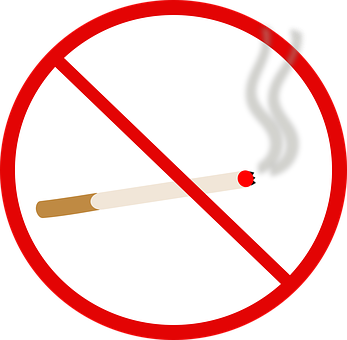 No Smoking Sign Graphic PNG