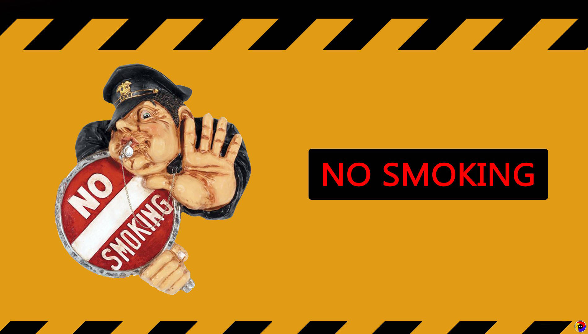 No Smoking Signage Wallpaper