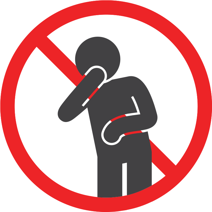 No Vomiting Sign Graphic PNG
