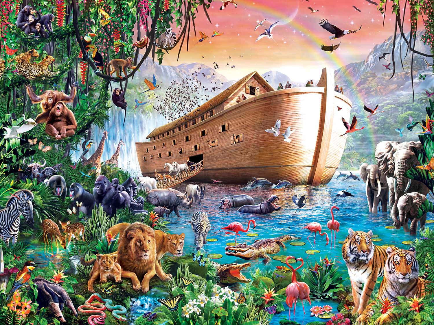 "Noah's Ark Ready To Sail Into The Stormy Seas"