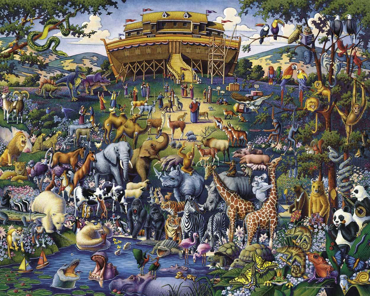Noah's Ark - Jigsaw Puzzle