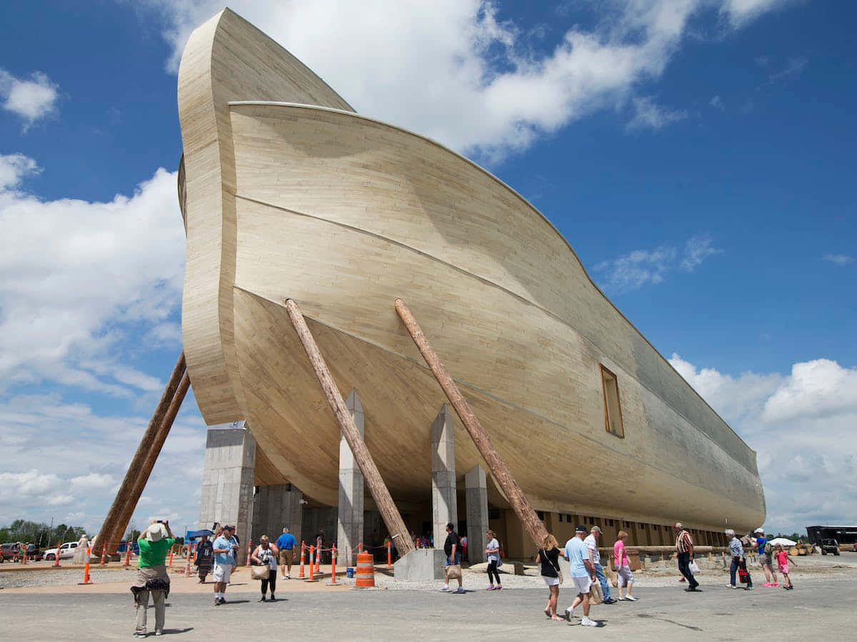 Noah's Ark Is Being Built In A City